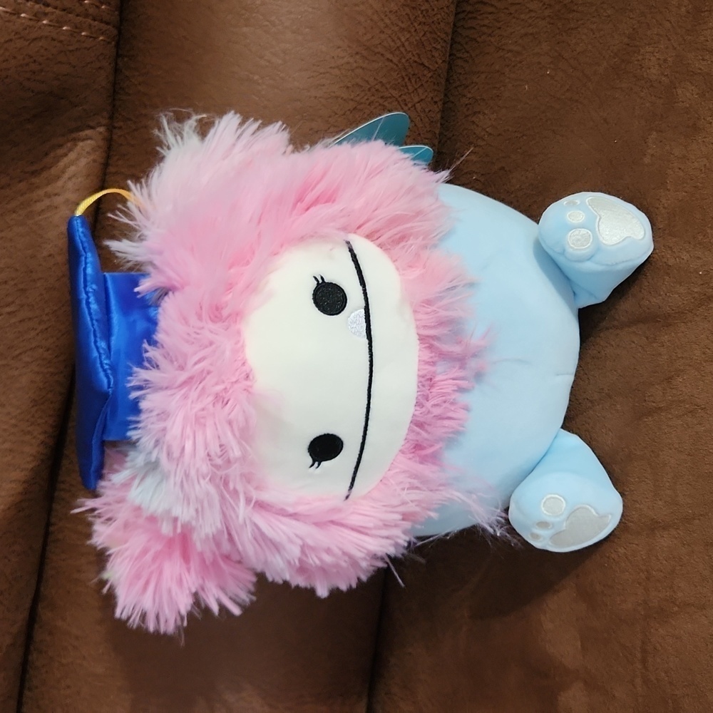 Squishmallows Zozo graduation Bigfoot new nwt